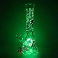 WATER PIPE BEAKER GLOW IN DARK WP25053 1CT